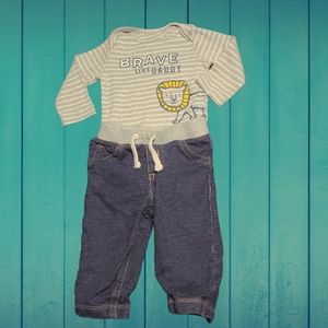 Two Piece Lion outfit